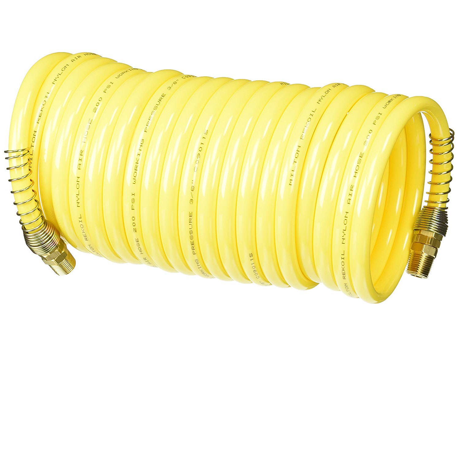 Milton 1674 3/8 X 25' Nylon Re-Koil Air Hose